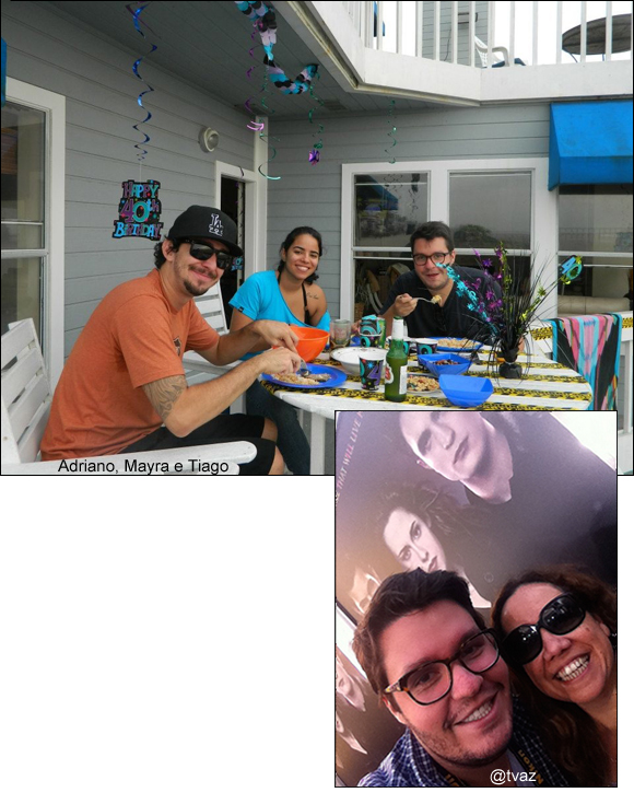 Tiago,Mayra e adriano